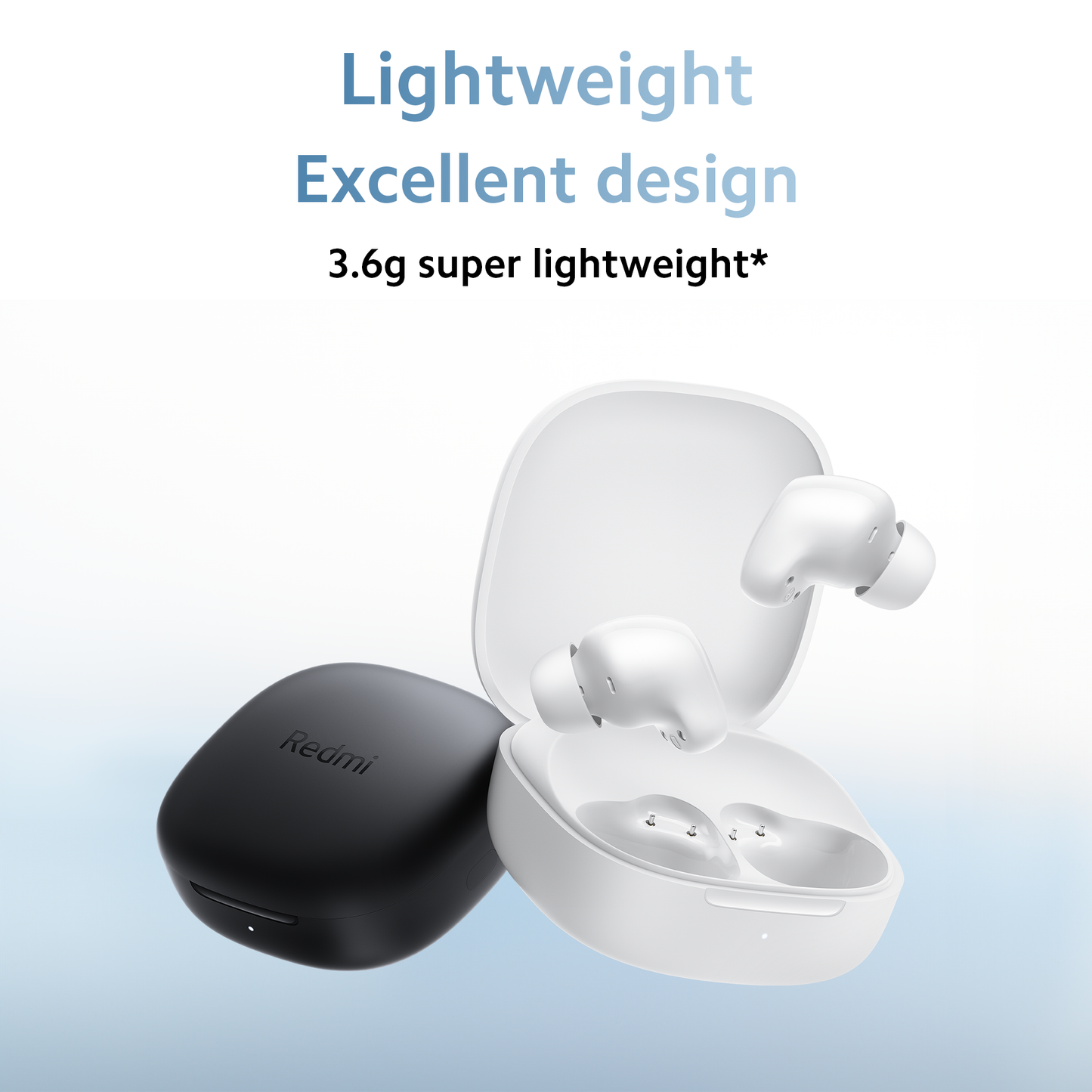 Xiaomi Wireless Earbuds Bluetooth - 36H Playtime, IPX4 Waterproof, USB-C Fast Charging, Bluetooth 5.4, Buds6 Play, Black