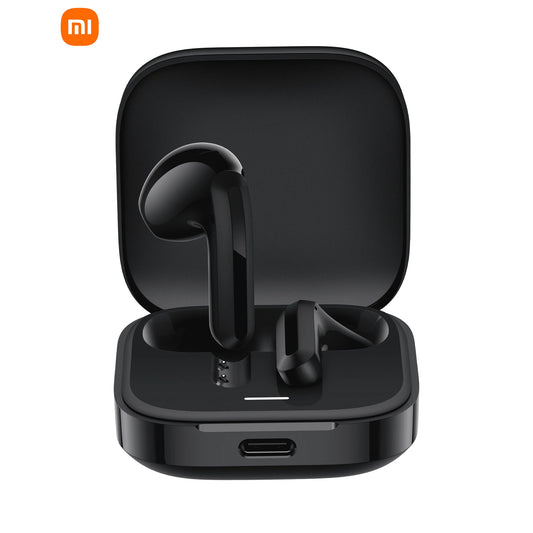 Xiaomi Wireless earbuds bluetooth for Android& iphone - 30h Playtime, Low-Distortion Sound, IPX4 Waterproof, Black